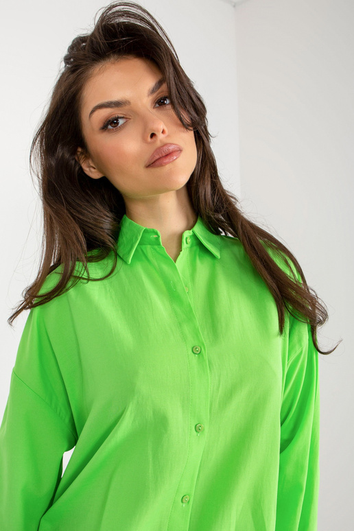 Košile-TO-KS-7128.05X-světle zelená