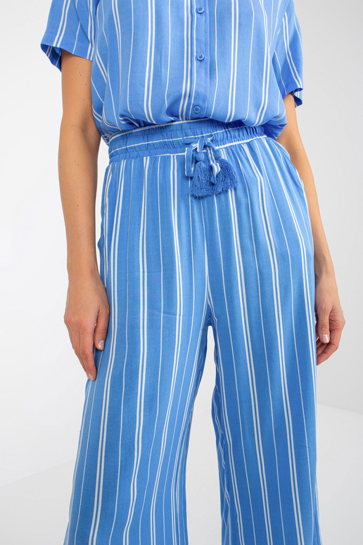 MODRÁ LÁTKA Kalhoty Palazzo Palazzo...