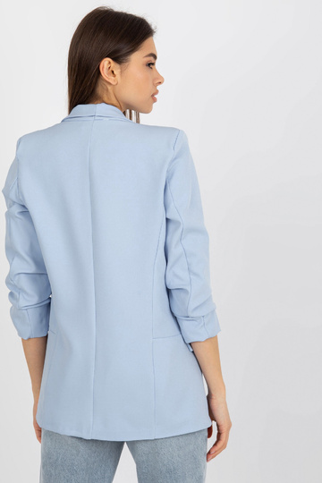 Světle modrá elegantní...