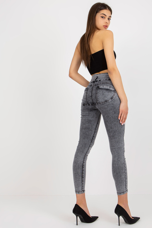 Džínové kalhoty-NM-SP-L73.79P-tmavě šedá