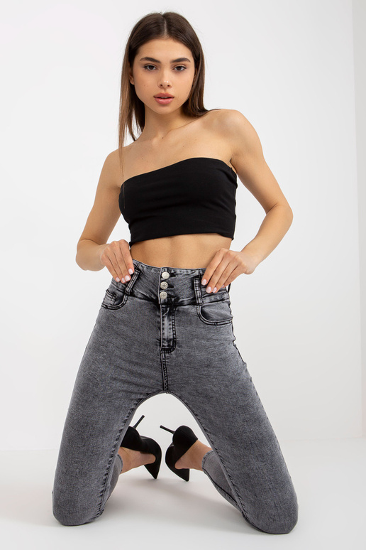 Džínové kalhoty-NM-SP-L73.79P-tmavě šedá