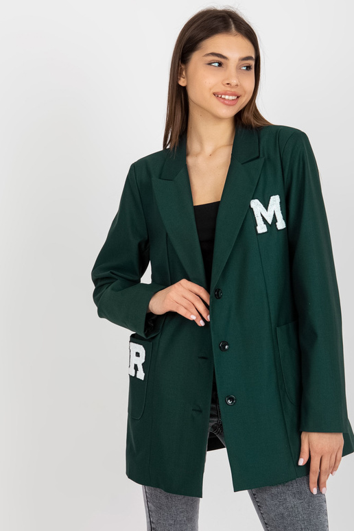 Bunda-LK-MA-509286-2,45P-tmavě zelená