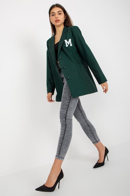 Bunda-LK-MA-509286-2,45P-tmavě zelená