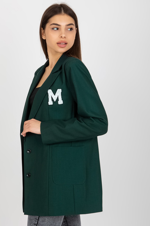 Bunda-LK-MA-509286-2,45P-tmavě zelená