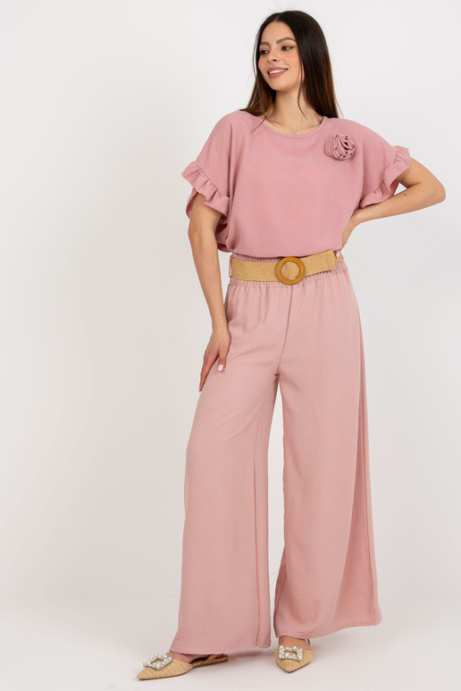 Kalhoty-DHJ-SP-8387.57 - světle růžové