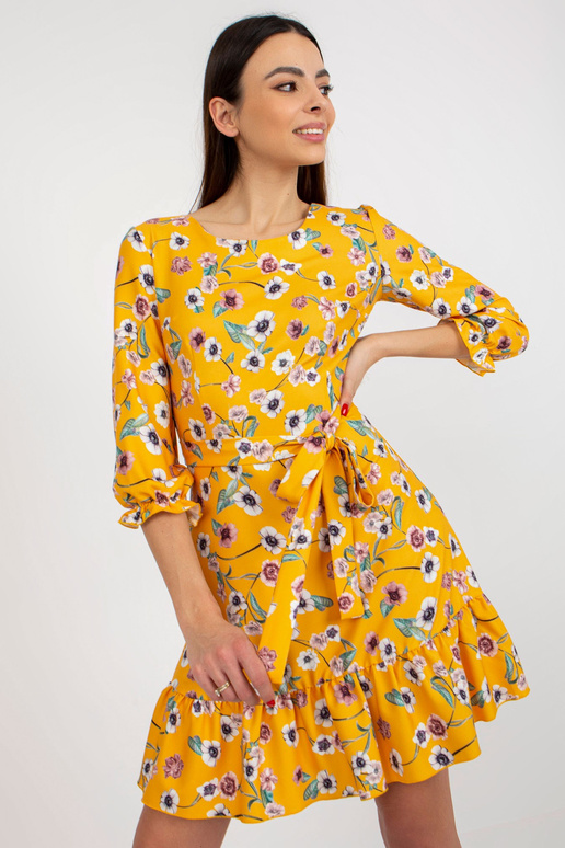 Šaty-LK-SK-507601.32P-tmavě žluté