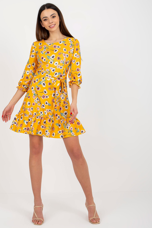 Šaty-LK-SK-507601.32P-tmavě žluté