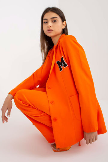 Oranžové ležérní sako 2