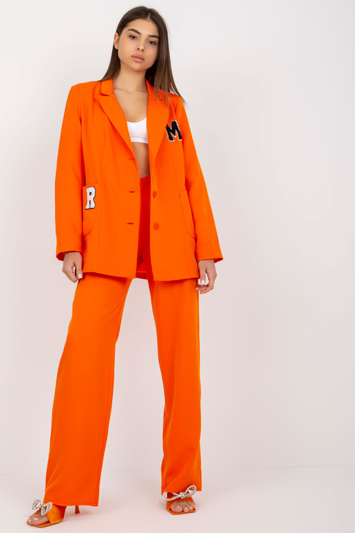 Oranžové ležérní sako