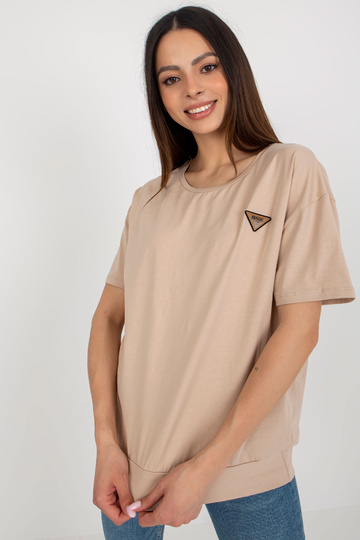 Béžová dámská oversize...