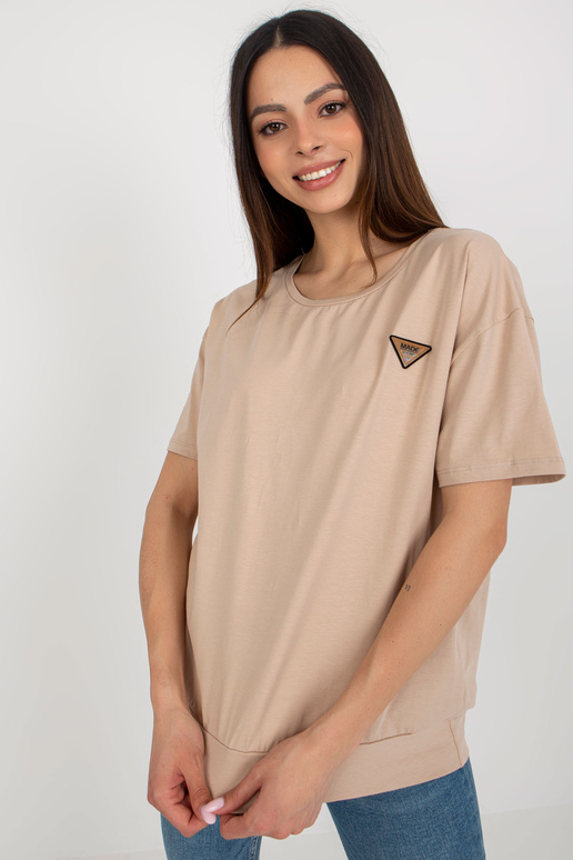 Béžová dámská oversize halenka s...