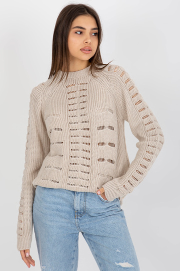 Béžový dlouhý oversized...