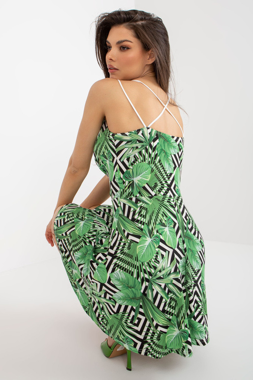 Šaty-NM-SK-V6659,99-bílo-zelené