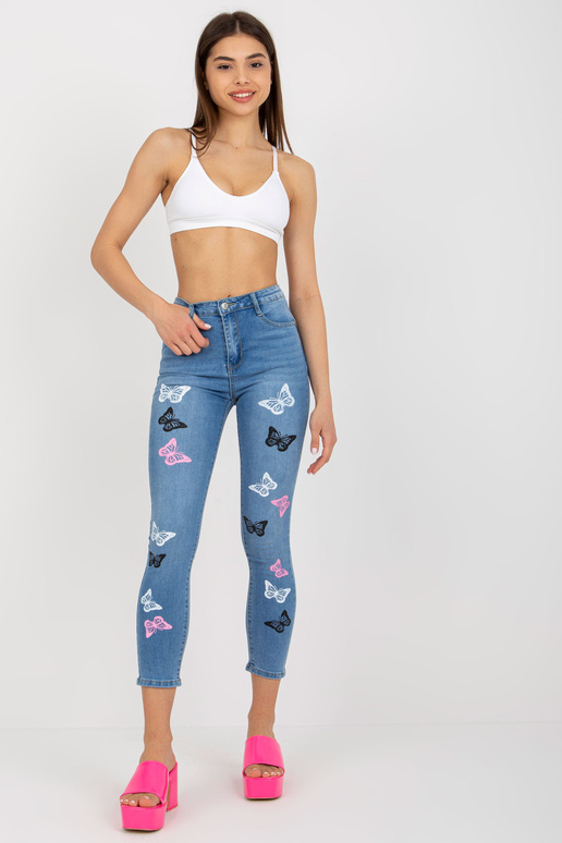 Džínové kalhoty-NM-SP-D8015.31X-modré