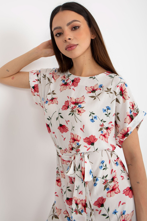 Šaty-WN-SK-661.71P-bílé a červené