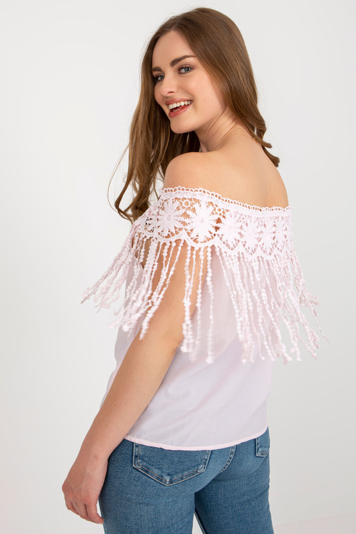 Světle růžová dámská španělská...