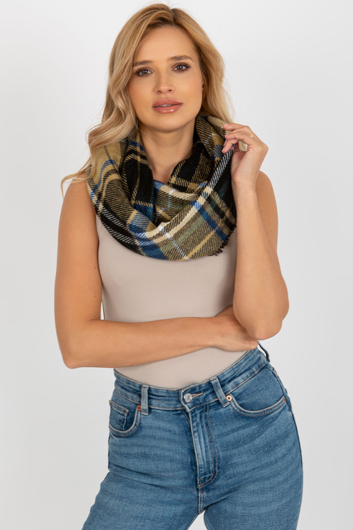 Černomodrý dámský komínek s...