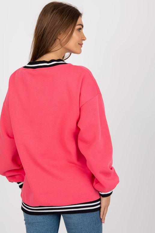 Coral mikina s oversized nápisy Coral mikina s oversized nápisy