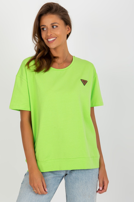 Limetková dámská oversize halenka s...