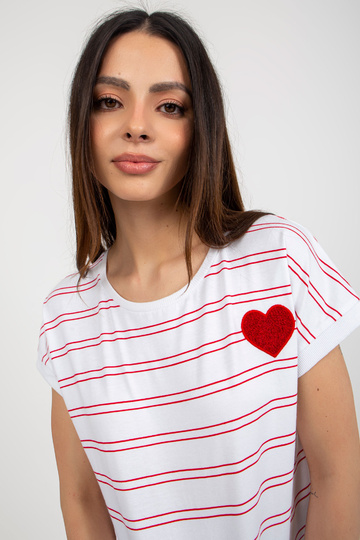 Bíločervená ležérní... 2