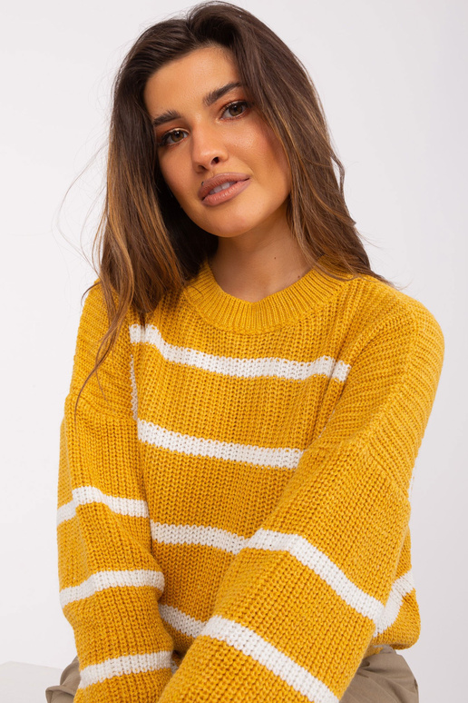 Svetr-BA-SW-8025.38P-tmavě žlutý