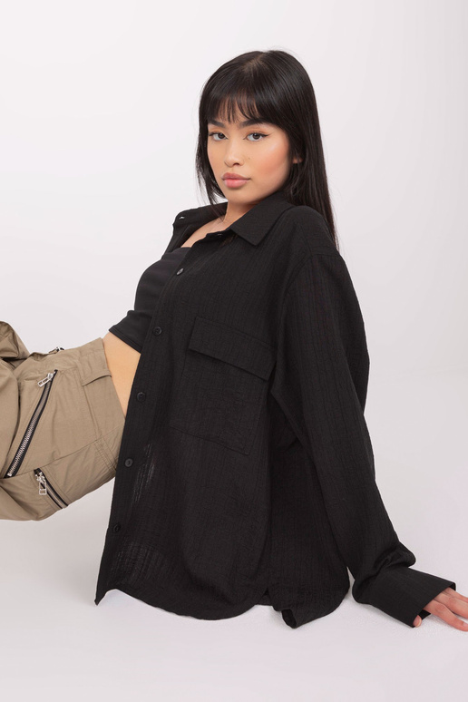 Košile-LK-KS-509356.27P-černá