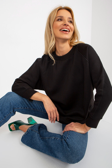 Černá dámská mikina basic... 2