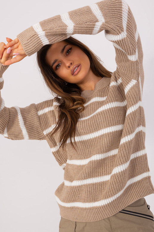 Svetr-BA-SW-8025.38P-tmavě béžový