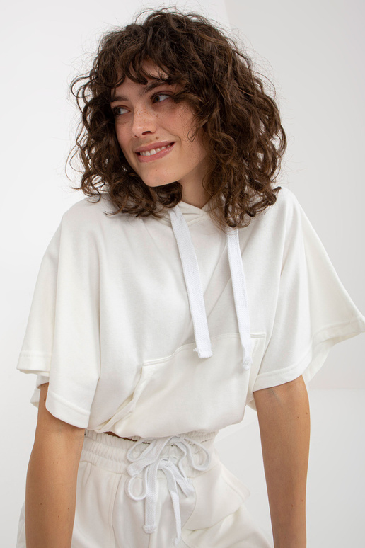 Ecru letní mikina set basic s kraťasy Ecru letní mikina set basic s kraťasy