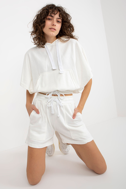 Ecru letní mikina set basic s kraťasy Ecru letní mikina set basic s kraťasy