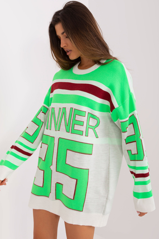 Svetr-BA-SW-2206.48P-světle zelený