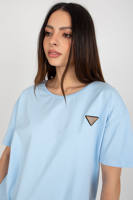 Světle modrá dámská oversized...