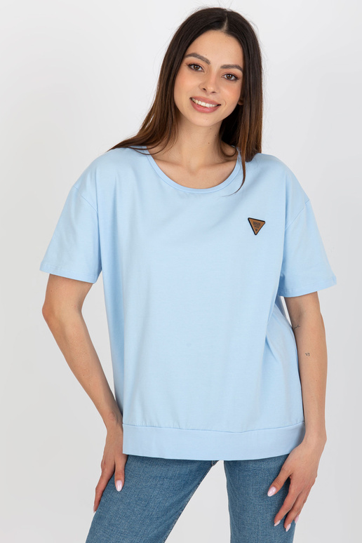 Světle modrá dámská oversized...