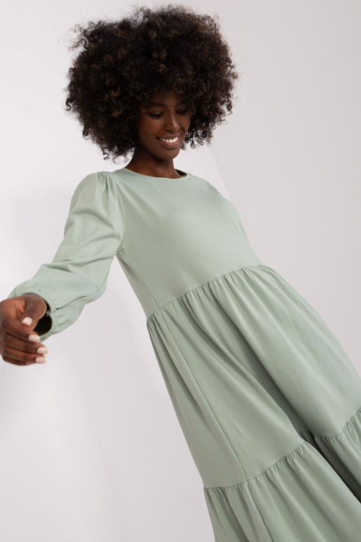 Šaty-RV-SK-5832.18X-pistácie Šaty-RV-SK-5832.18X-pistácie