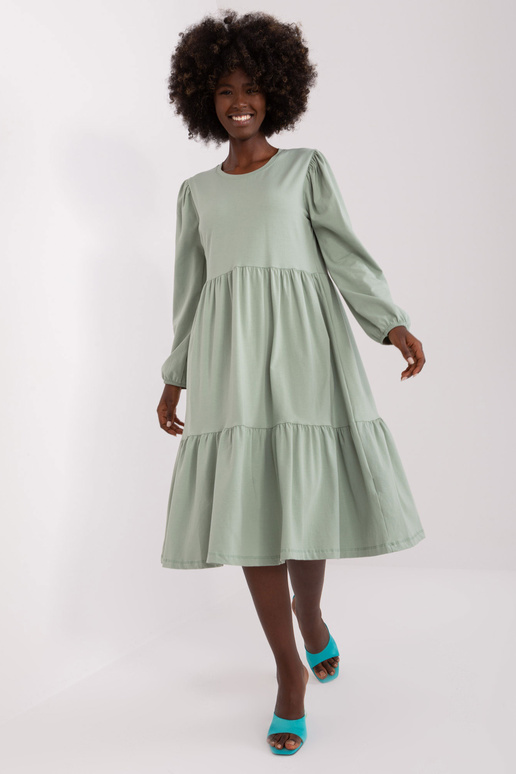 Šaty-RV-SK-5832.18X-pistácie Šaty-RV-SK-5832.18X-pistácie