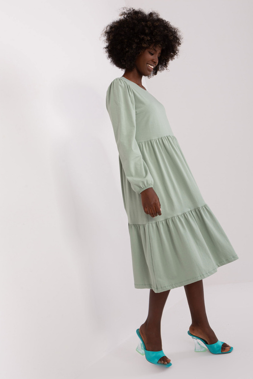 Šaty-RV-SK-5832.18X-pistácie Šaty-RV-SK-5832.18X-pistácie