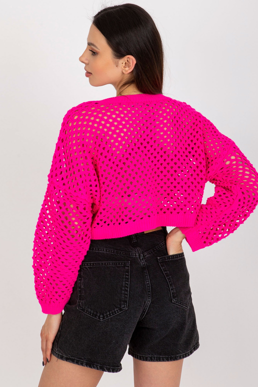 Svetr-BA-SW-9008.35P-fluo růžový