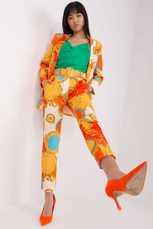 Marynarka-DHJ-MA-15621B.03-pomarańczowy