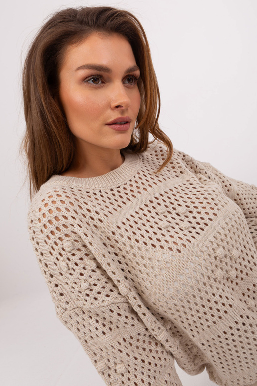 Svetr-BA-SW-9007.85P-světle béžový