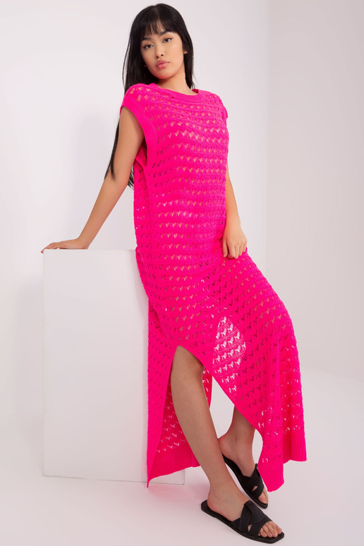Šaty-BA-SK-9003.47P-fluo růžové