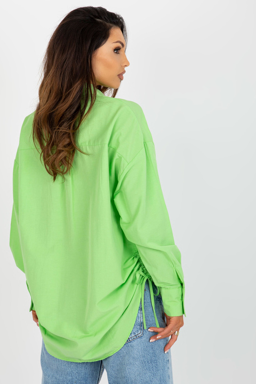 Světle zelená dámská klasická košile...