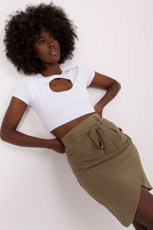 Sukně-LK-SD-508375.04-khaki