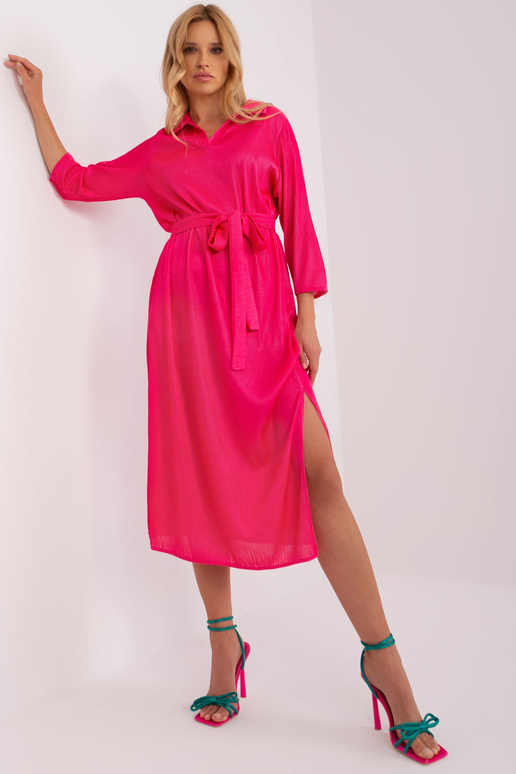 Šaty-LK-SK-509348.04-tmavě růžové