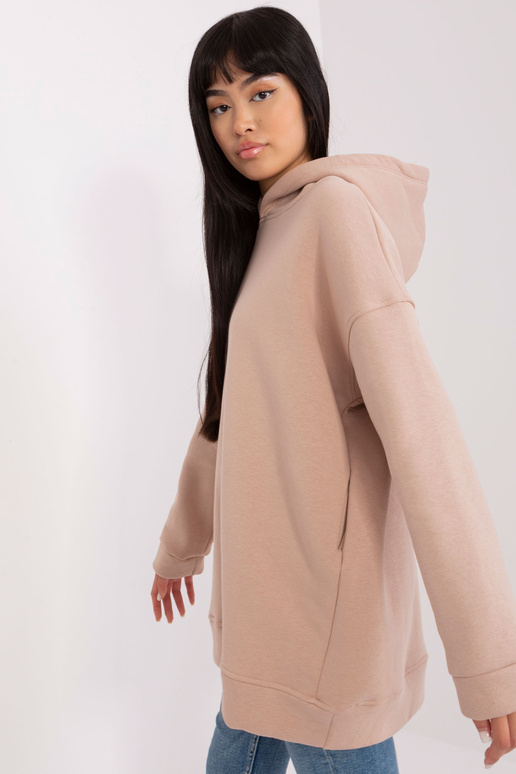 Mikina-RV-BL-8042.00P-tmavě béžová