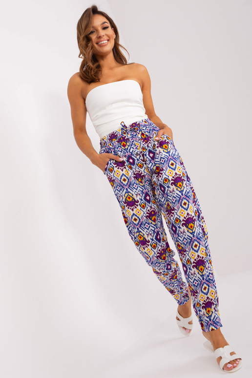 Kalhoty - D73770M61869O - fialové