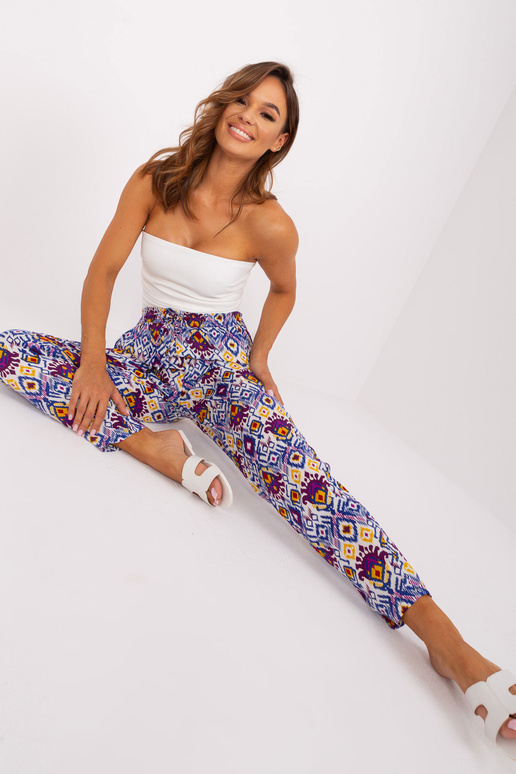 Kalhoty - D73770M61869O - fialové