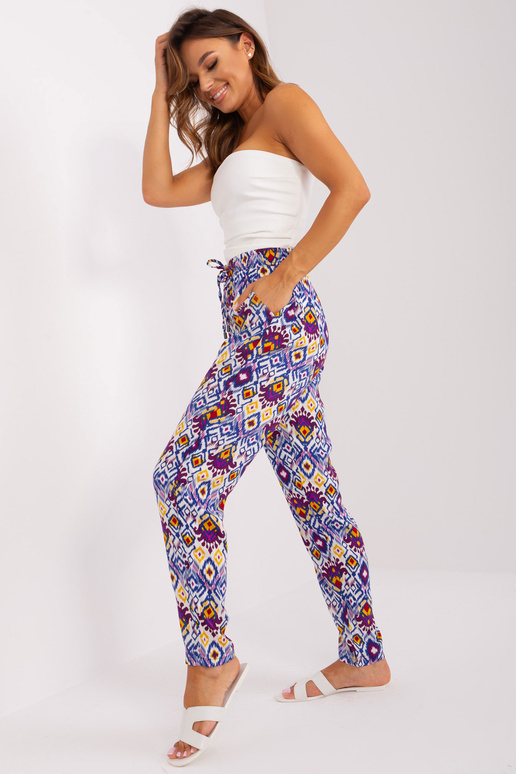 Kalhoty - D73770M61869O - fialové