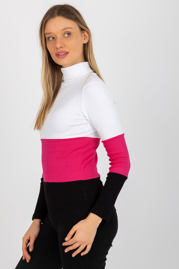 Ecru-fuchsiová vypasovaná...