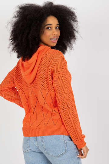 Oranžový dámský letní svetr...