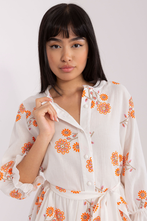 Šaty-LK-SK-509346,85-oranžové